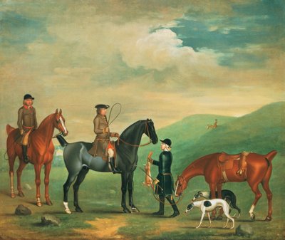 The 4th Lord Craven Coursing at Ashdown Park by James Seymour